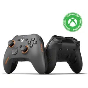Wireless Controller - Black with Orange Accents
